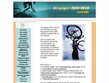 Tablet Screenshot of infovelo.docvelo.com